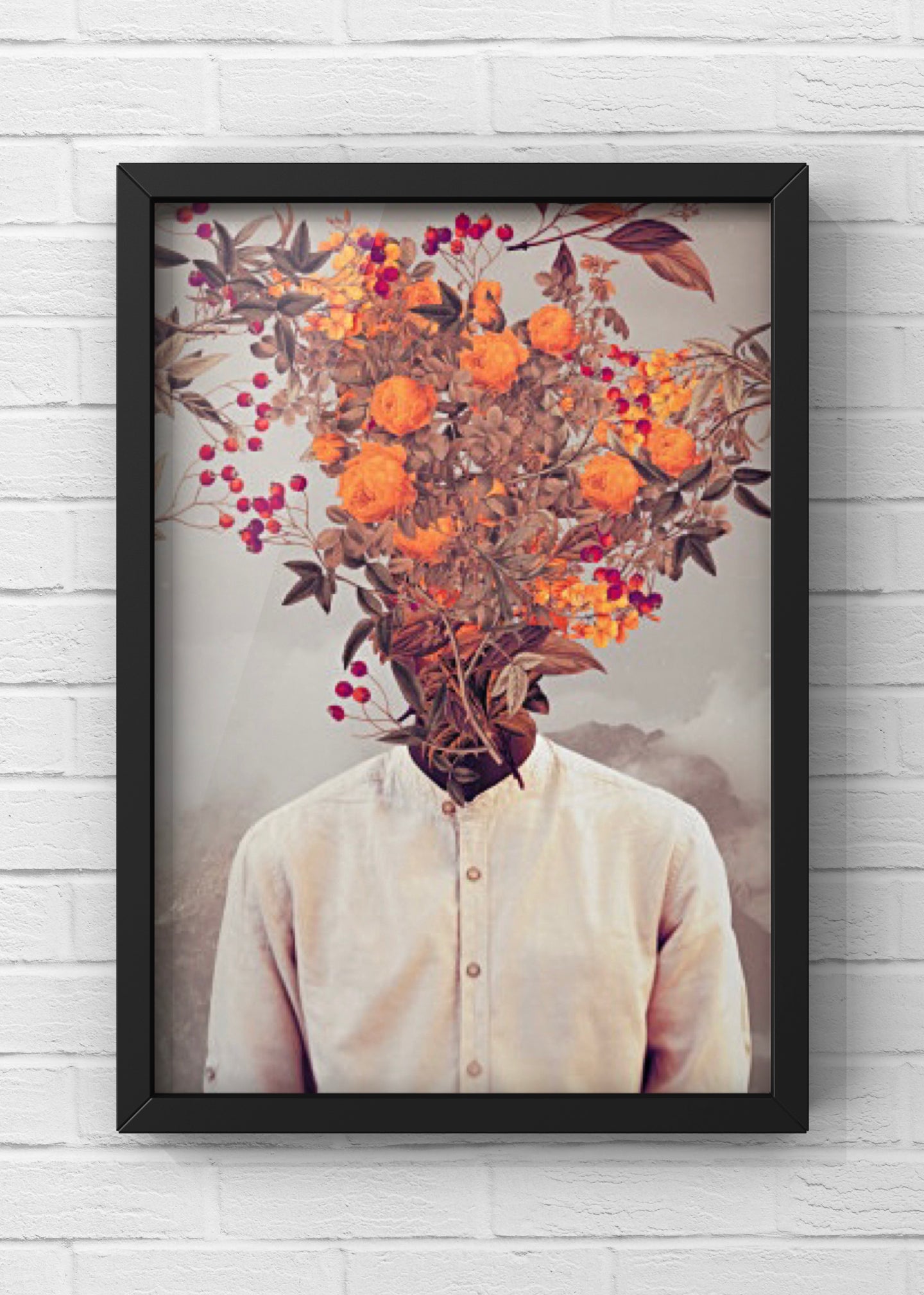 Bright Bloom By Frank Moth | Floral Wall Art Portait
