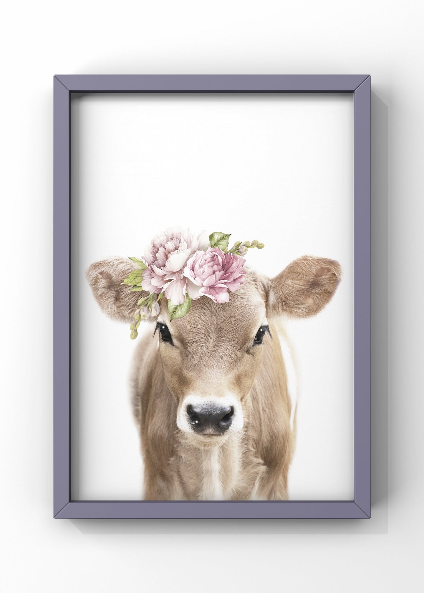 Floral Baby Calf By Lola Peacock
