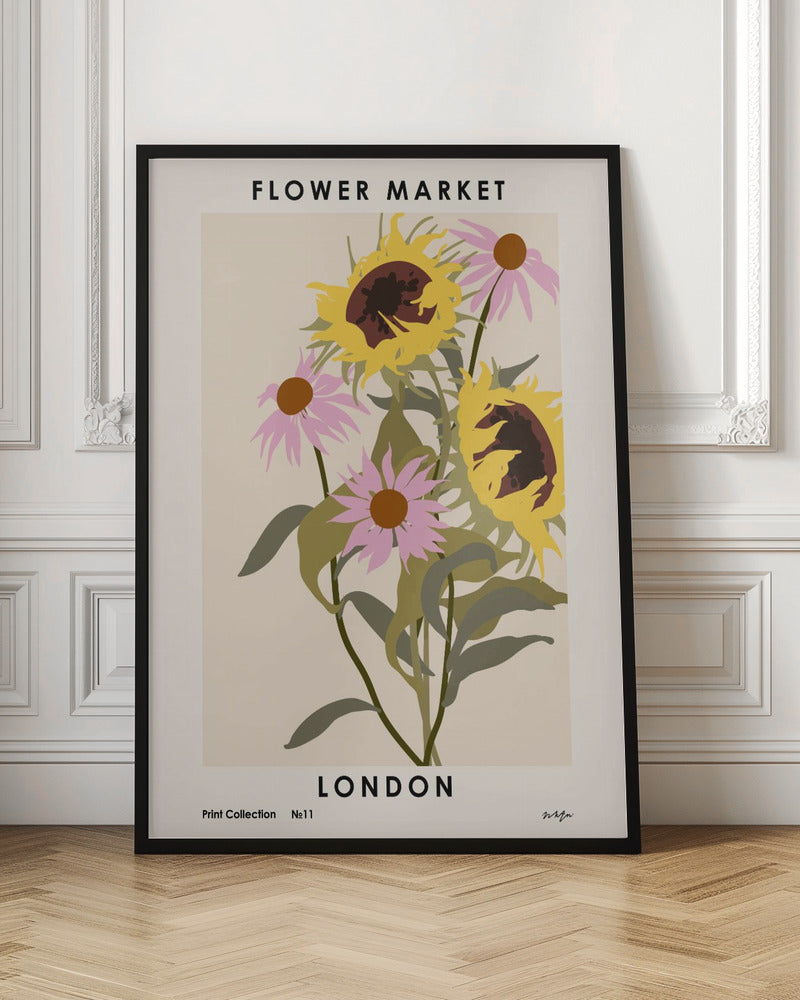 Flower Market. London