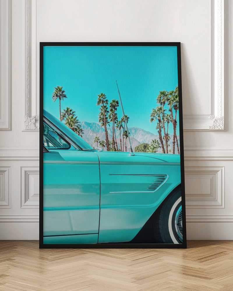 Teal Thunderbird in Palm Springs