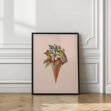 Load image into Gallery viewer, Botanical pink ice cream
