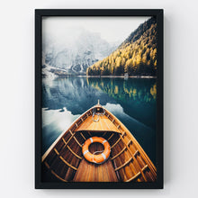Load image into Gallery viewer, Lake Boat Wall Art Photography
