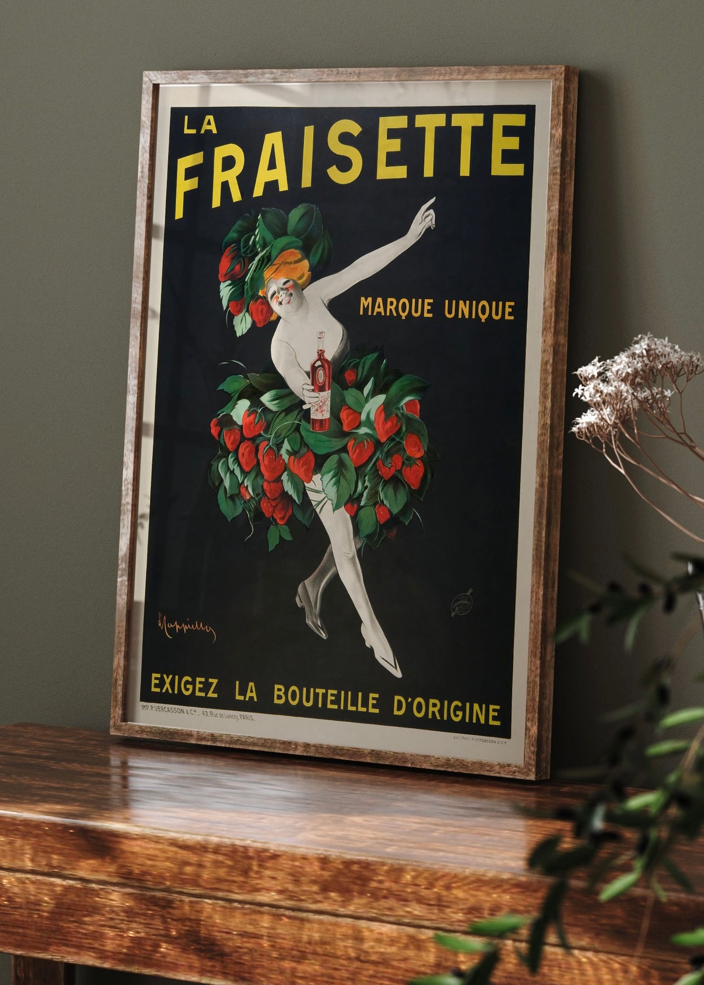 The Fraisette (1909) print by Leonetto Cappiello | Vintage Wall Art