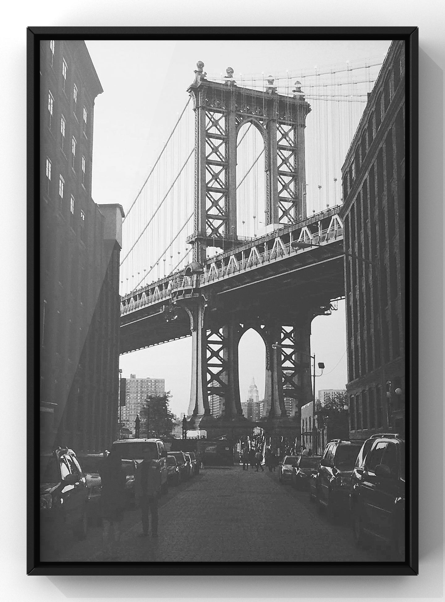 Black & White Brooklyn Bridge | USA Photographic Wall Art